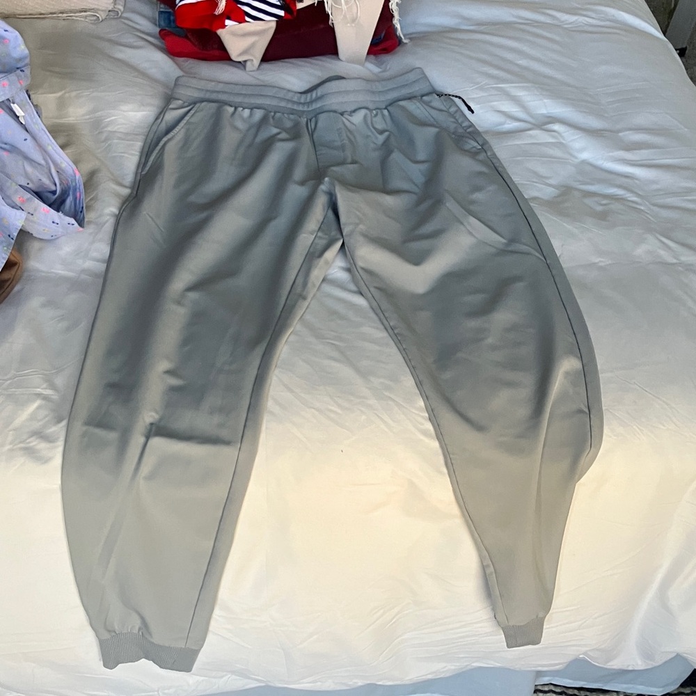 Men's Light Gray Jogger Pants